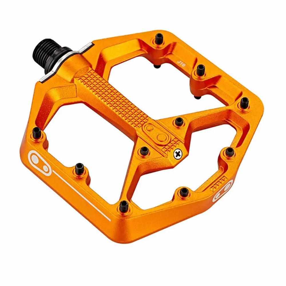 CRANKBROTHERS STAMP 7 Klein Oranje vlakke pedalen