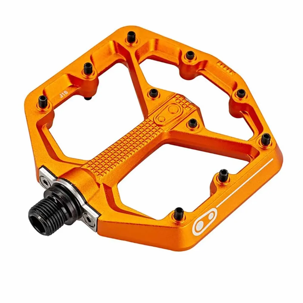 CRANKBROTHERS STAMP 7 Klein Oranje vlakke pedalen