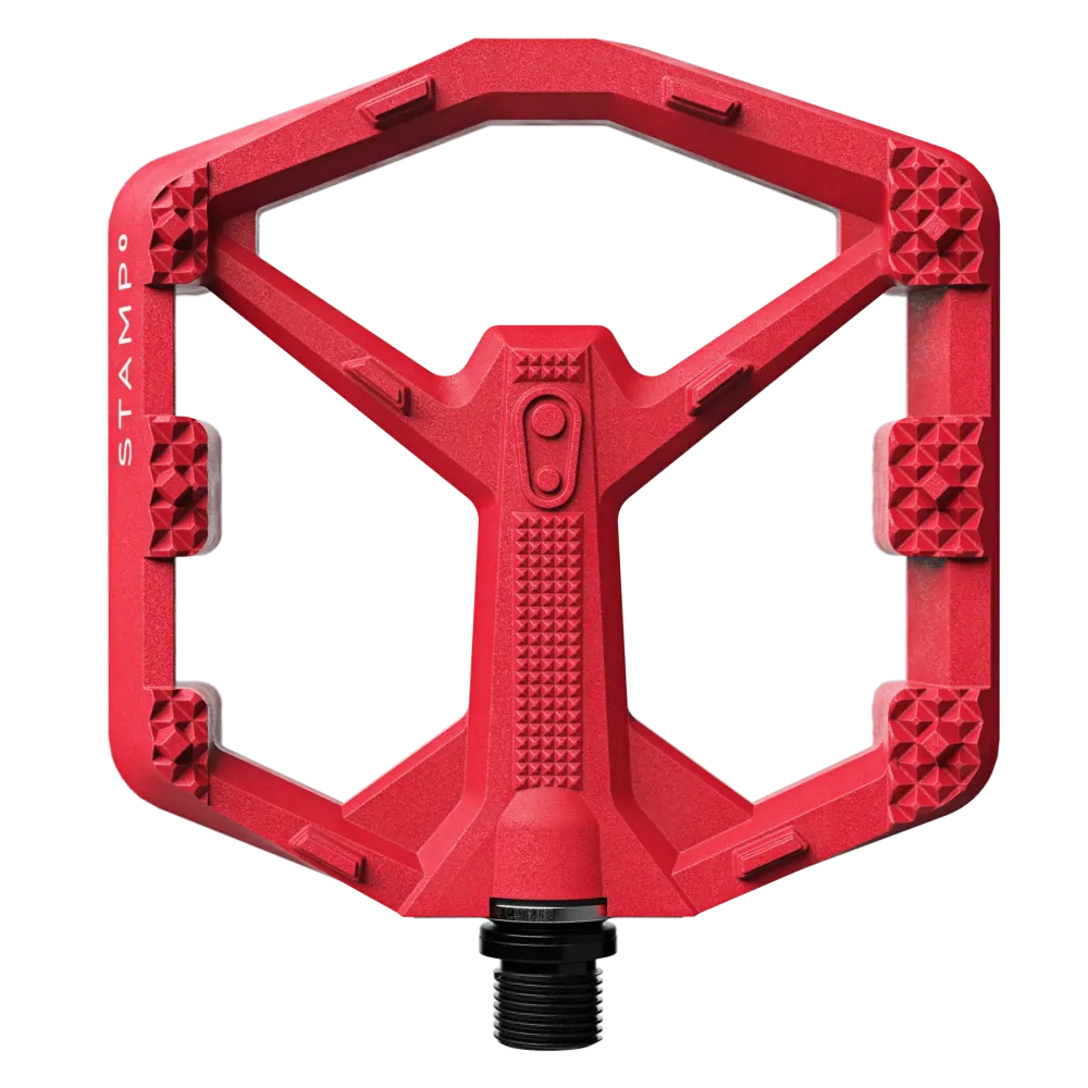 CRANKBROTHERS STAMP 0 Kleine platte pedalen Rood