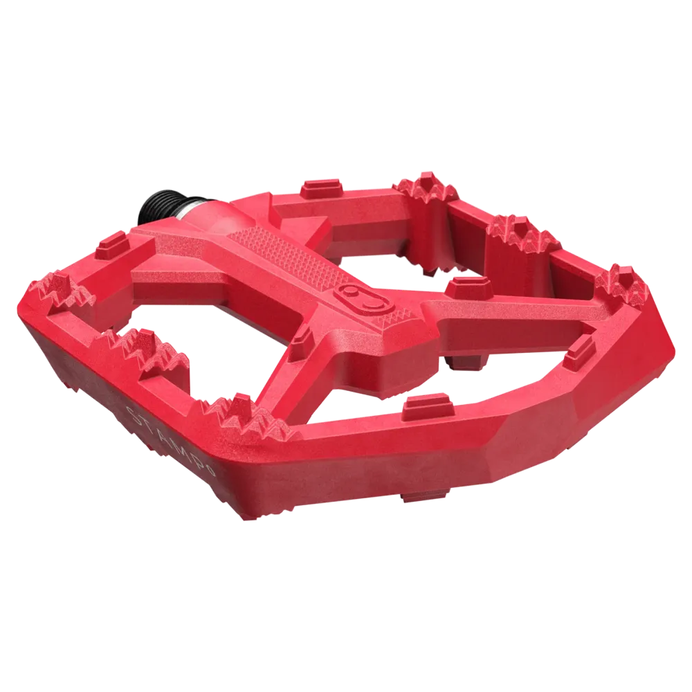 CRANKBROTHERS STAMP 0 Kleine platte pedalen Rood