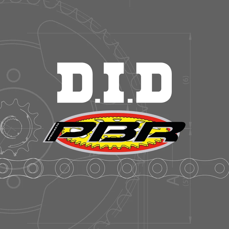 DID/PBR Chain Kit 520VX3 13/52 Standard - Ultra-Light Rear Sprocket D.I.D