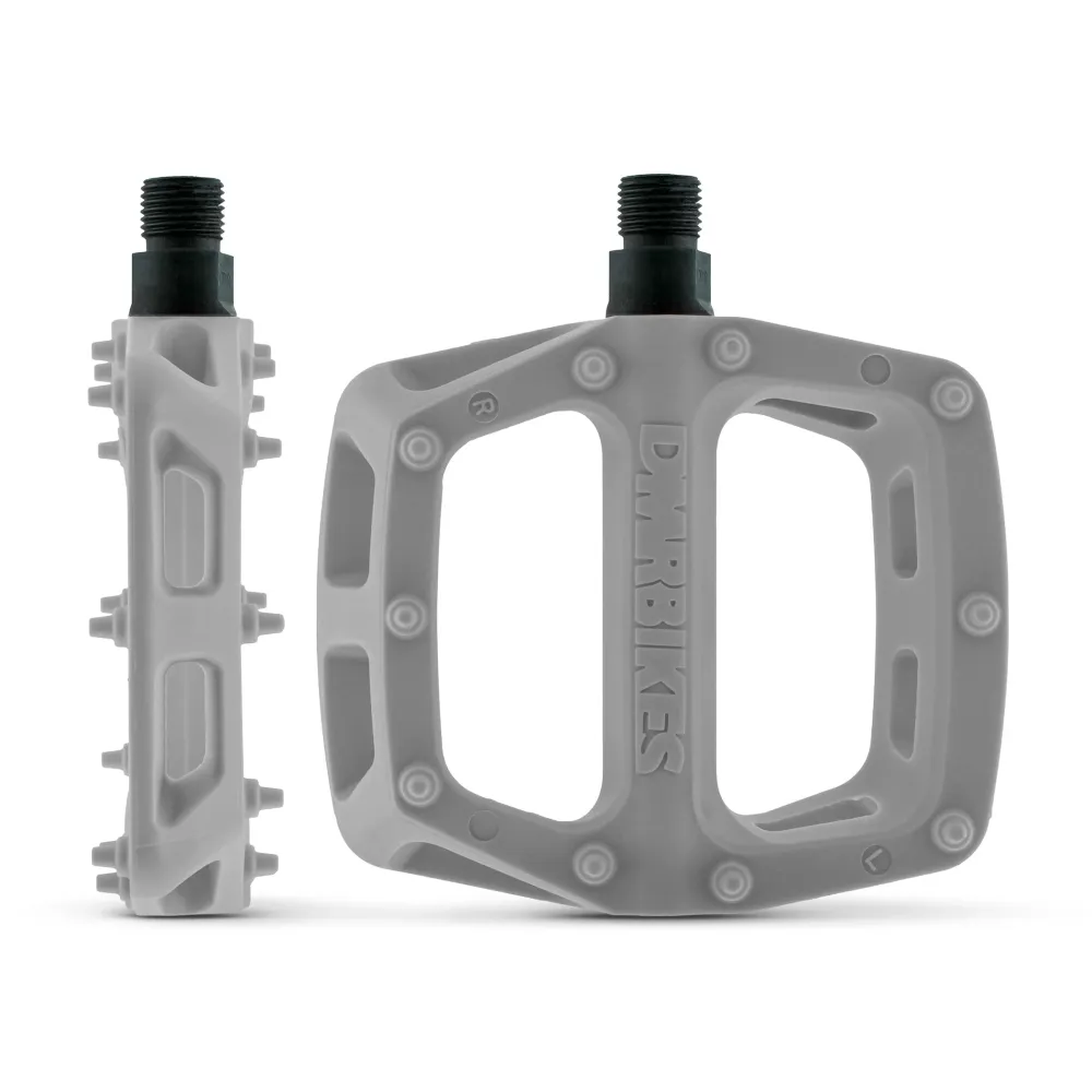 DMR V6 Grijze platte pedalen