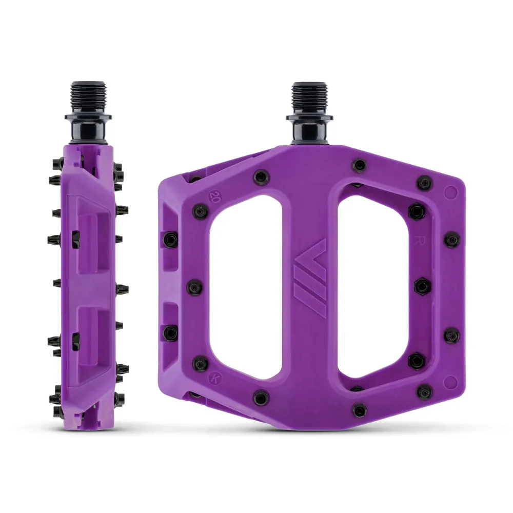 DMR V11 Violet platte pedalen