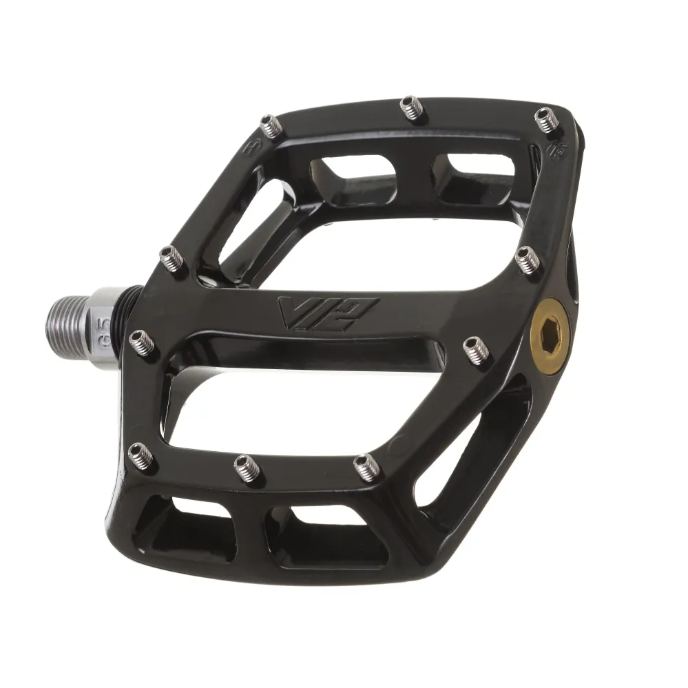 DMR V12 MAGNESIUM vlakke pedalen Zwart