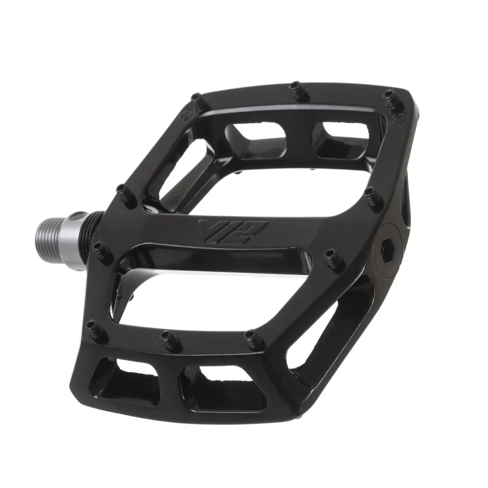DMR V12 Platte Pedalen Zwart