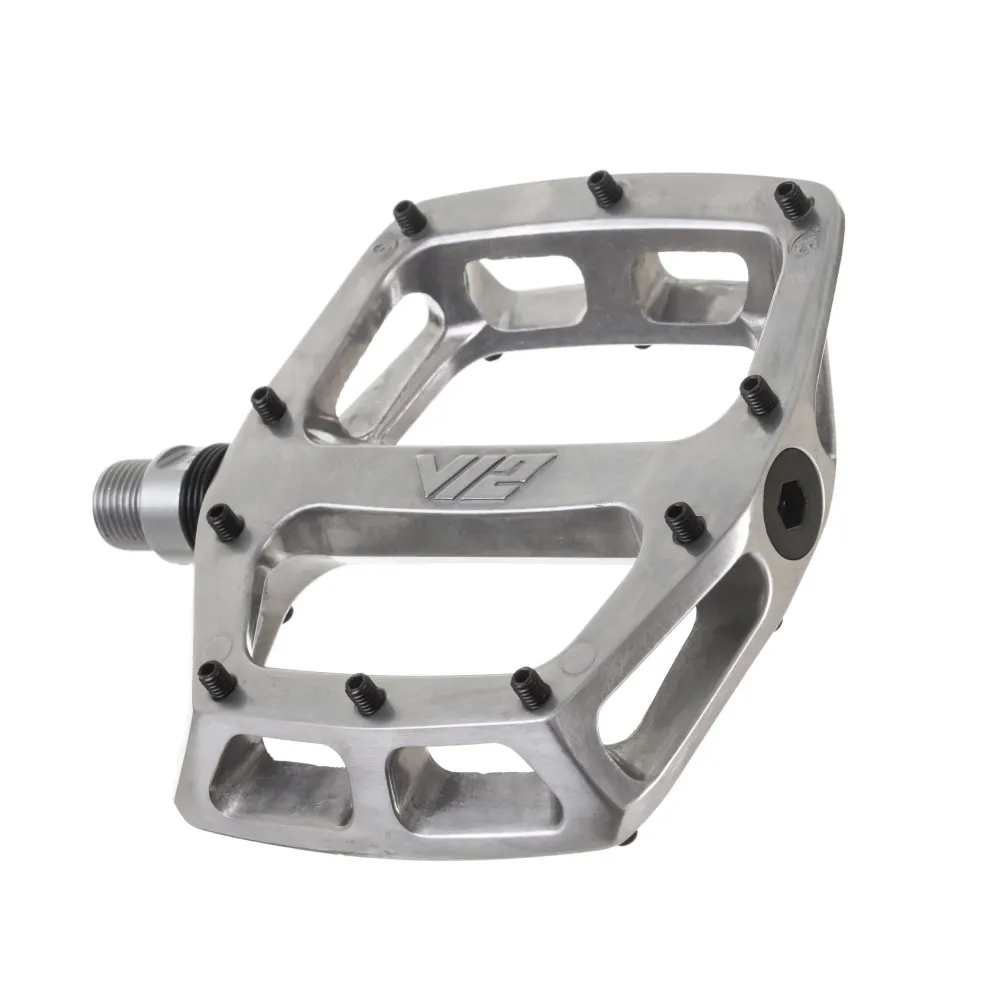 DMR V12 Silver platte pedalen