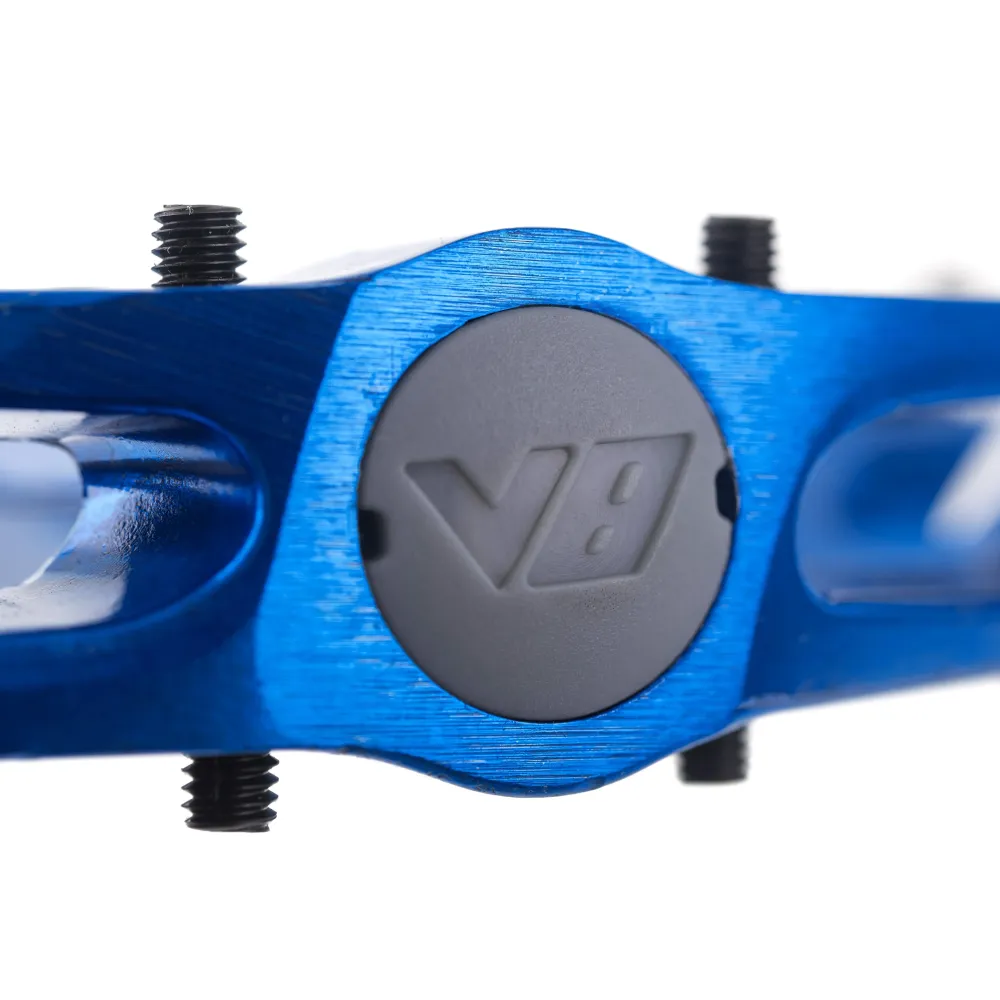 DMR V8 vlakke pedalen Blauw