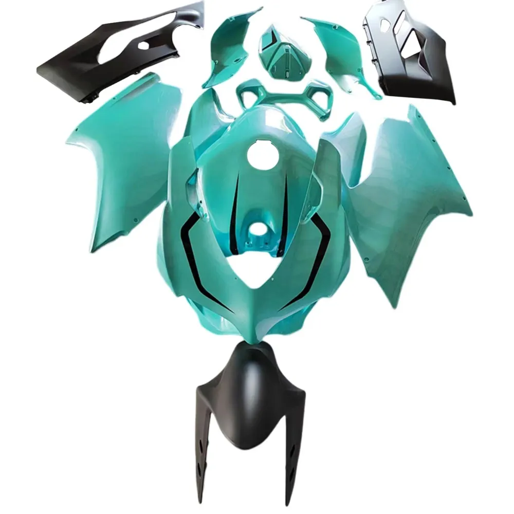 Amotopart 2012-2015 Ducati 1199 899 Blue & Green Fairing Kit