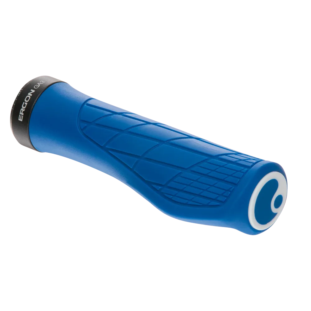 ERGON GA3 Lock-On handvatten 135 mm Blauw