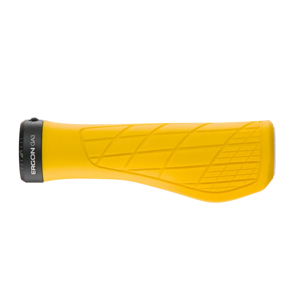 ERGON GA3 Lock-On handvatten 135 mm Geel