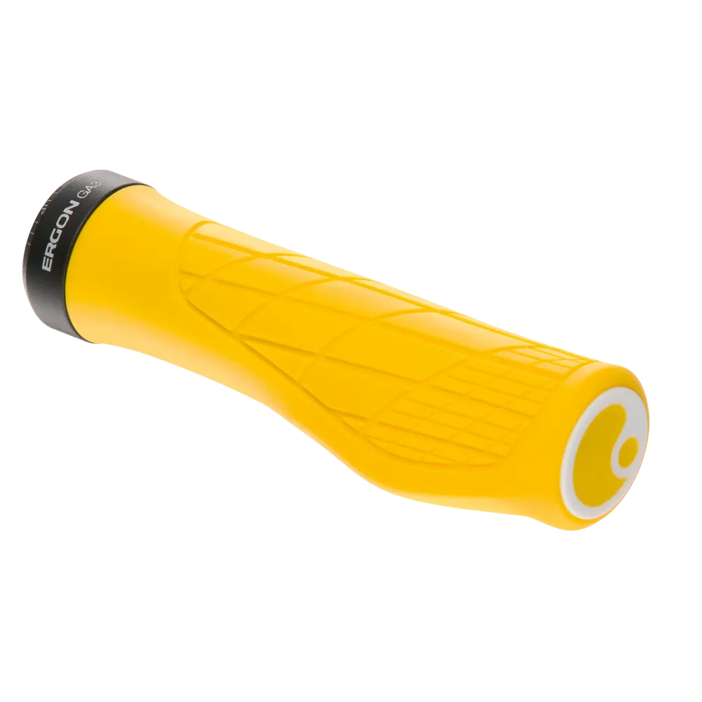 ERGON GA3 Lock-On handvatten 135 mm Geel