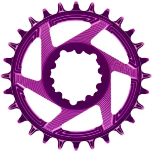 E-THIRTEEN HELIX RACE 11/12V Direct Mount SRAM Boost Offset 3mm Violet Mono kettingblad