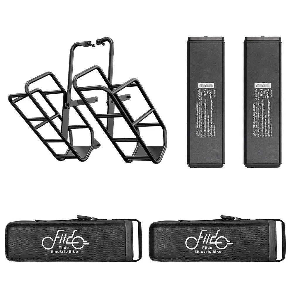 Uitbreidingsbatterij Combo (Batterijrek1, Batterij2, Batterijtas*2) voor Titan Fiido.NL