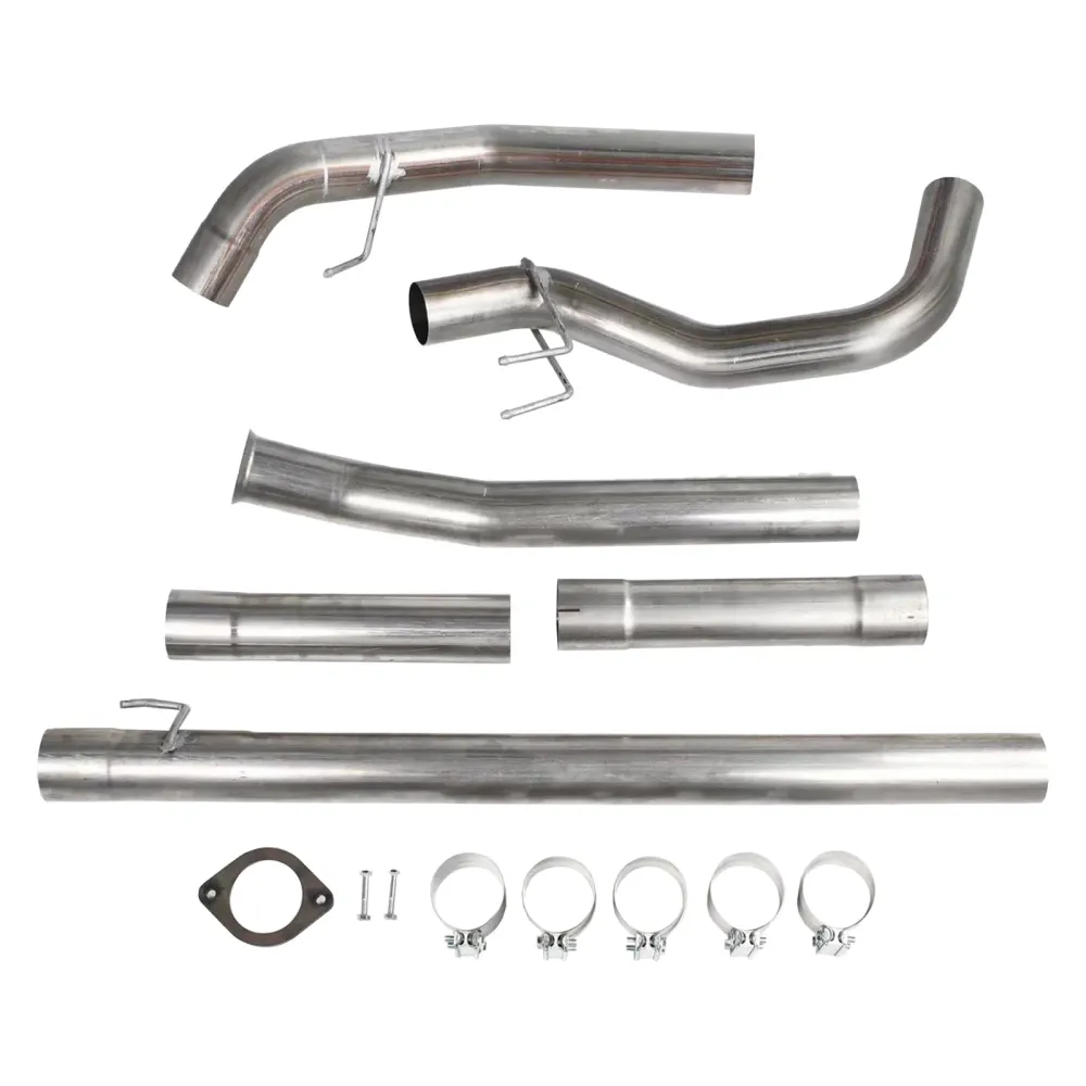 Ford Powerstroke 6.7 Diesel 2011-2019 4" DPF Verwijder Race Pipe Downpipe-Back Cab&Chassis