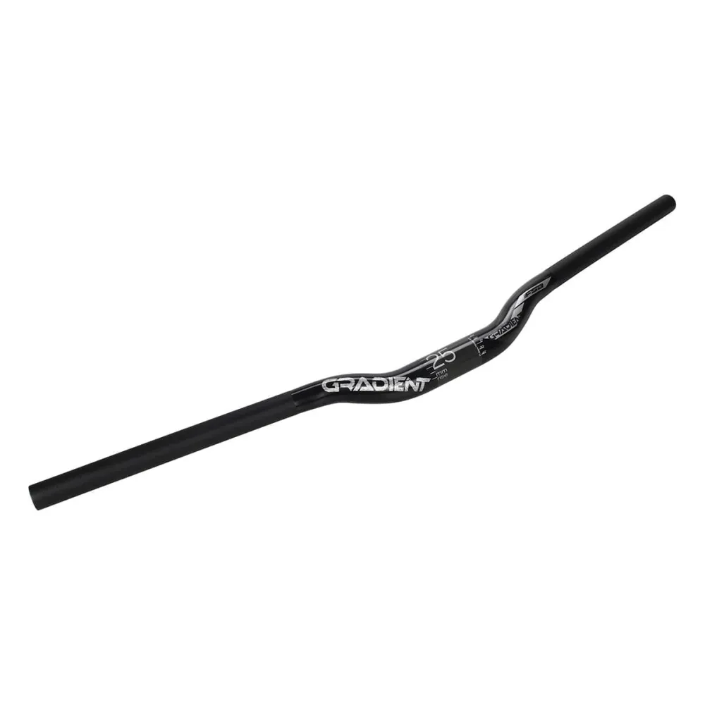 FSA GRADIENT Aluminium Rise 25mm 31,8/760mm Zwart stuur