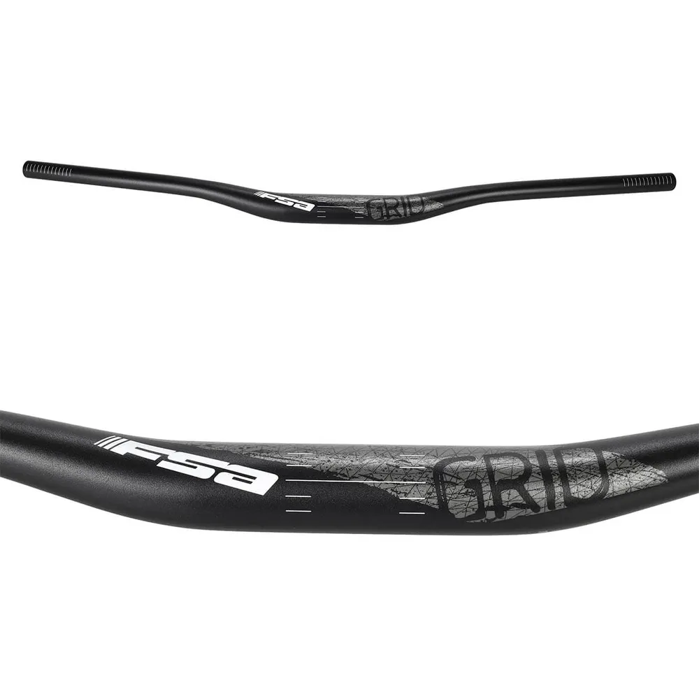 FSA GRID Aluminium Rise 20mm 35/800mm Zwart stuur