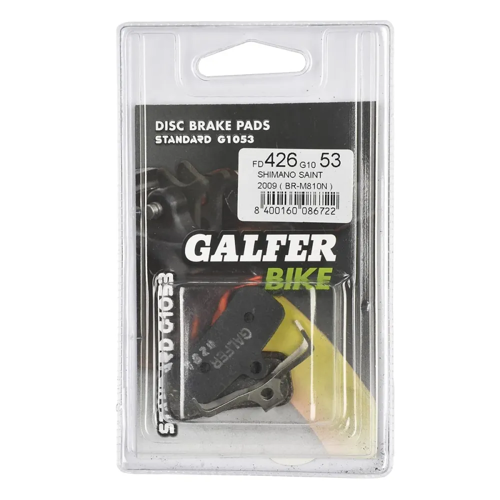 GALFER PERFORMANCE Semimetaal Shimano D01S Saint BR-M810 / Zee BR-M640 / XTR M9120 / XT M8120 / SLX M7120 / Deore remblokken