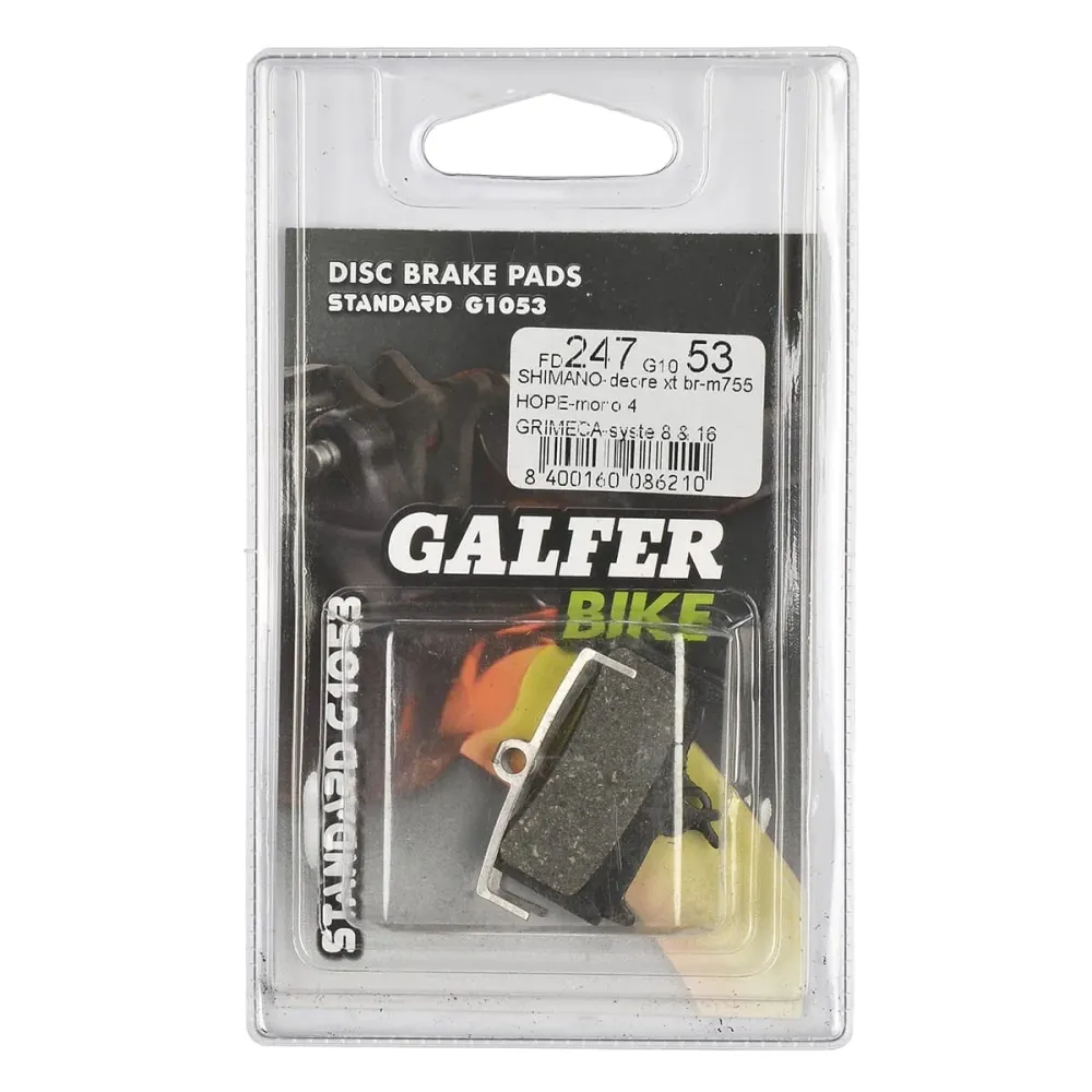 GALFER PERFORMANCE Shimano XT 755 / Grimeca semi-metallic remblokken
