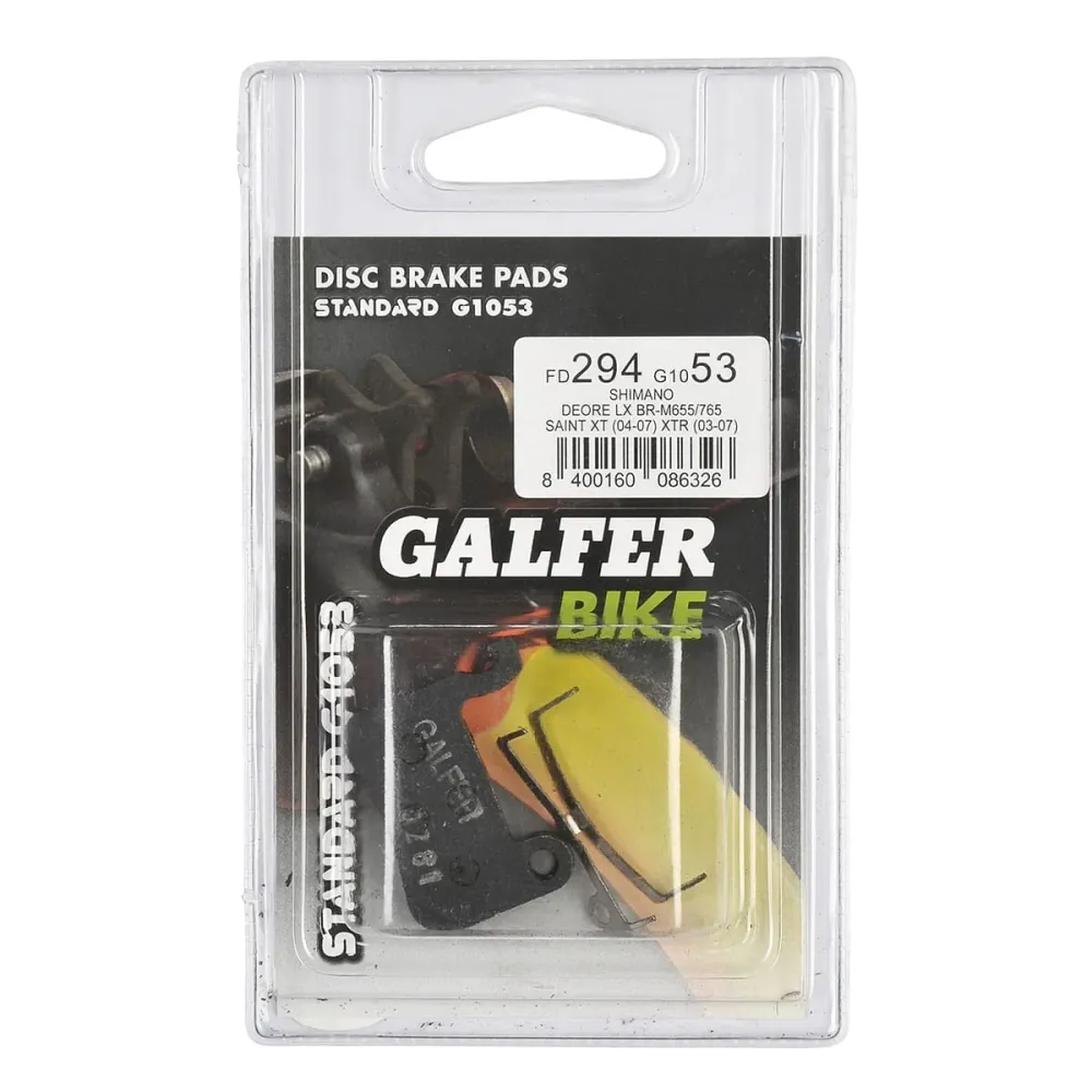GALFER PERFORMANCE Shimano A01S-M06 Saint / XTR / XT / SLX / LX Semimetaal remblokken