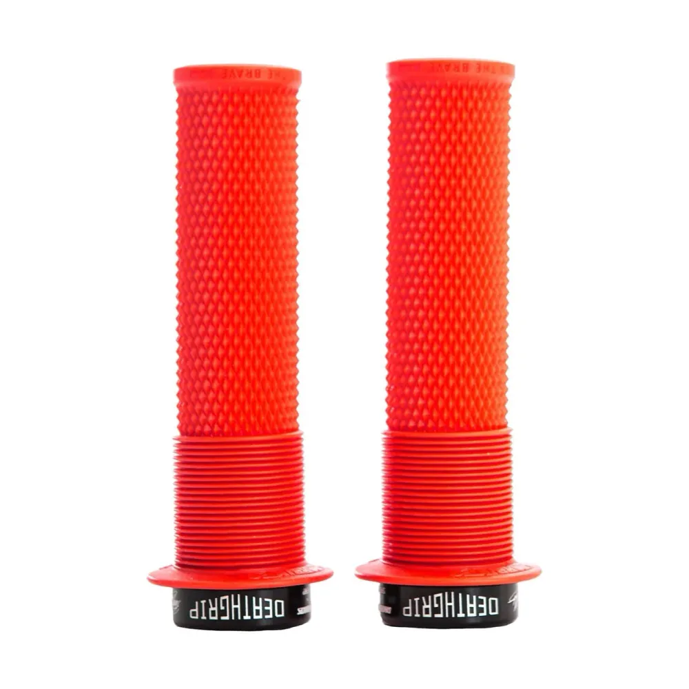 Handvatten DMR DEATHGRIP Flens Medium Lock-on Rood
