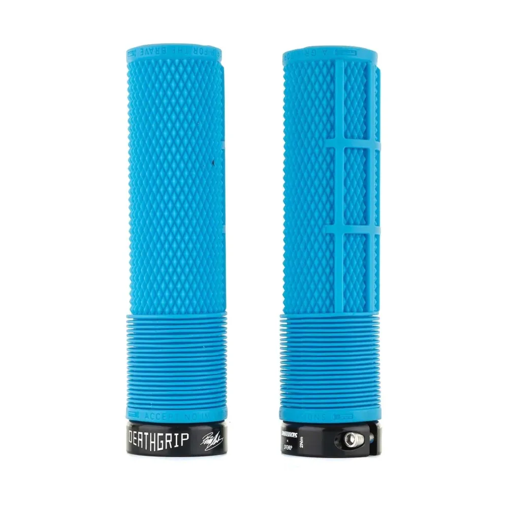 Handvatten DMR DEATHGRIP Large Lock-on Blauw