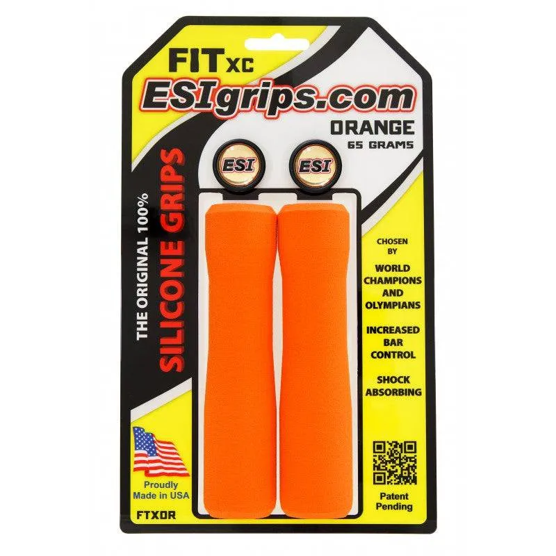 Handvatten ESI FIT XC (EXTRA CHUNKY/CHUNKY COMBO) 130 mm Oranje
