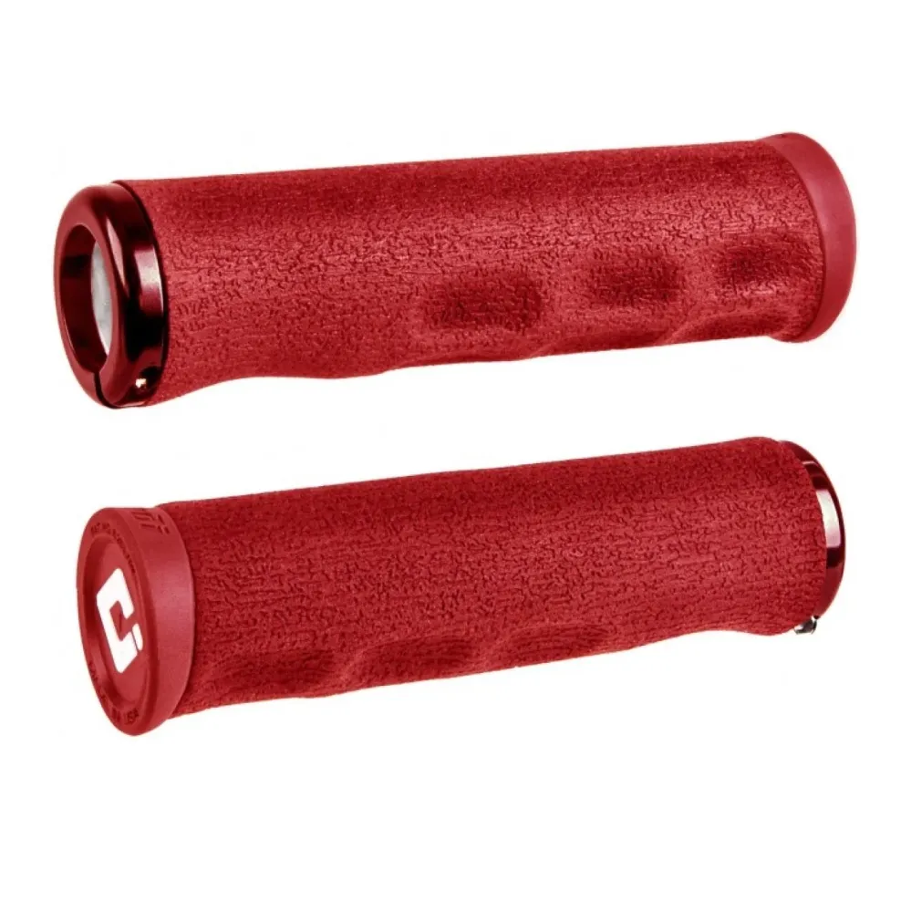Handvatten ODI DREAD LOCK TINKER JUAREZ SIGNATURE Lock-On 130 mm Rood