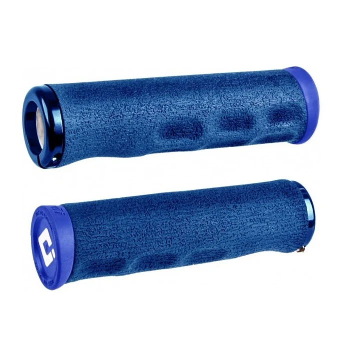Handvatten ODI DREAD LOCK TINKER JUAREZ SIGNATURE Lock-On 130 mm Blauw