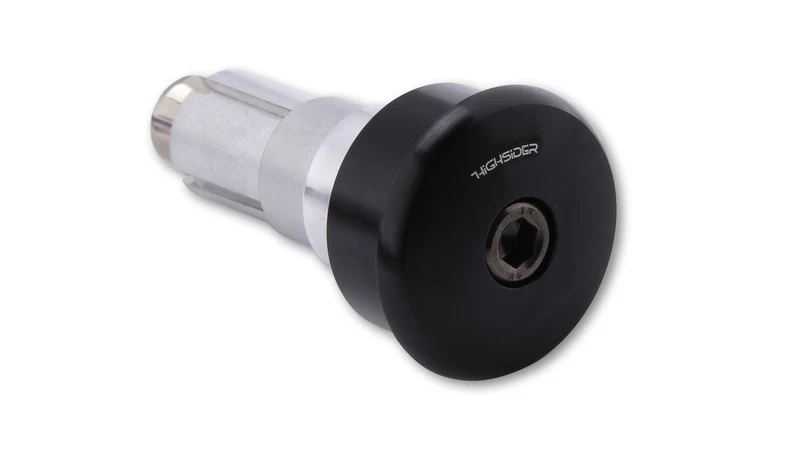HIGHSIDER pro Curve Handlebar Ends Black (Pair)