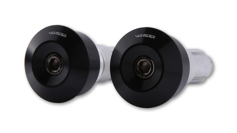 HIGHSIDER pro Dot Handlebar Ends Black (Pair)