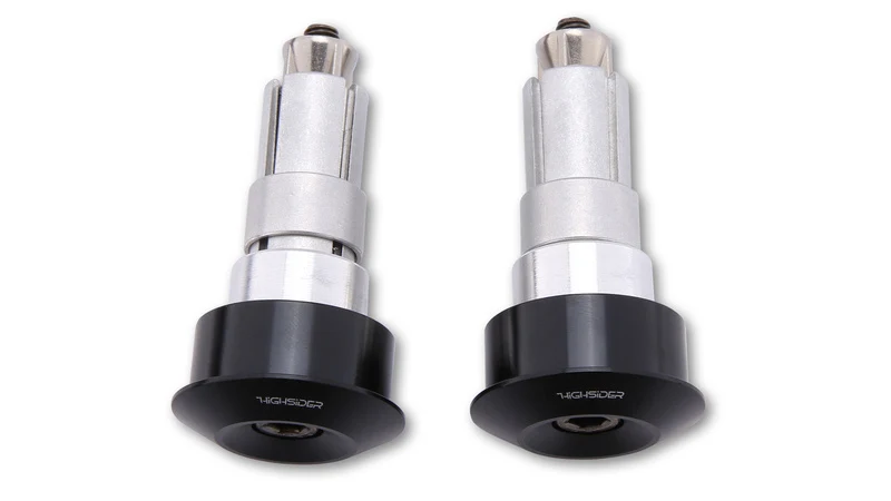 HIGHSIDER pro Dot Handlebar Ends Black (Pair)
