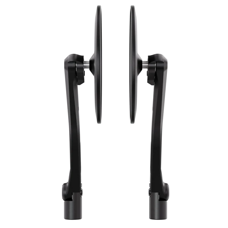 HIGHSIDER pro Handlebar Mirror Montana-Slim Black (Pair)
