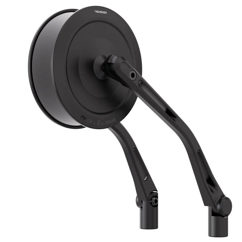 HIGHSIDER pro Handlebar Mirror Montana-Slim Black (Pair)