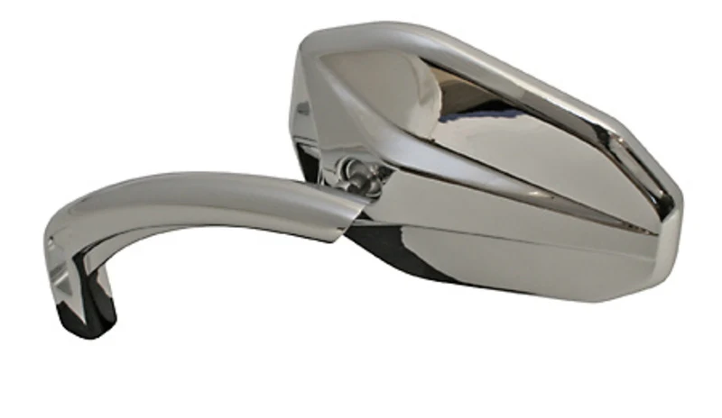 HIGHSIDER pro Handlebar Mirror Victory Chrome (Pair)