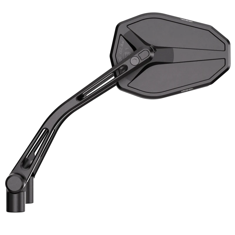 HIGHSIDER pro Handlebar Mirror Victory-Slim Black (Pair)