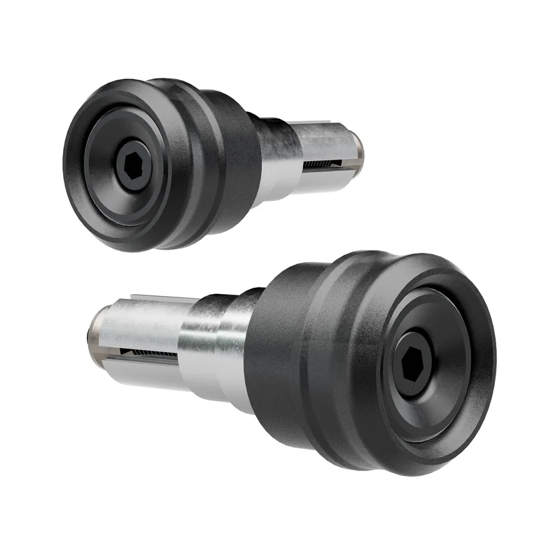 HIGHSIDER pro Pace-Ls Handlebar Ends Black (Pair)