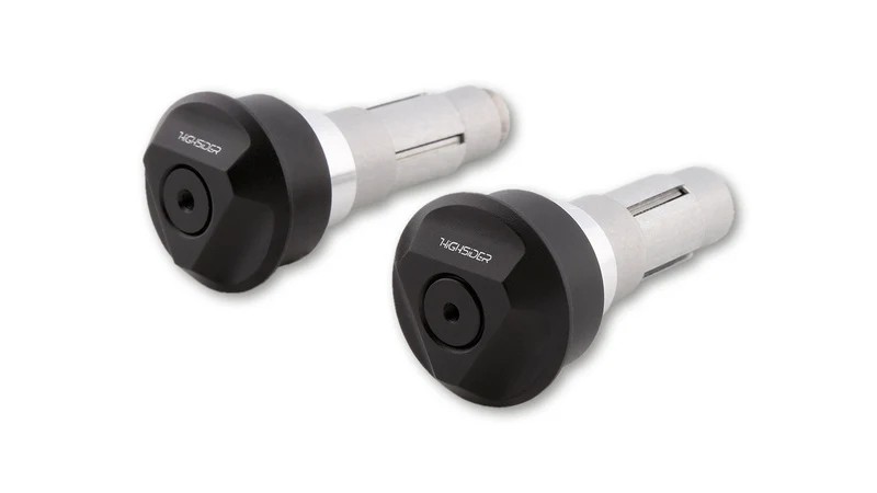 HIGHSIDER pro Tetra Handlebar Ends Black (Pair)