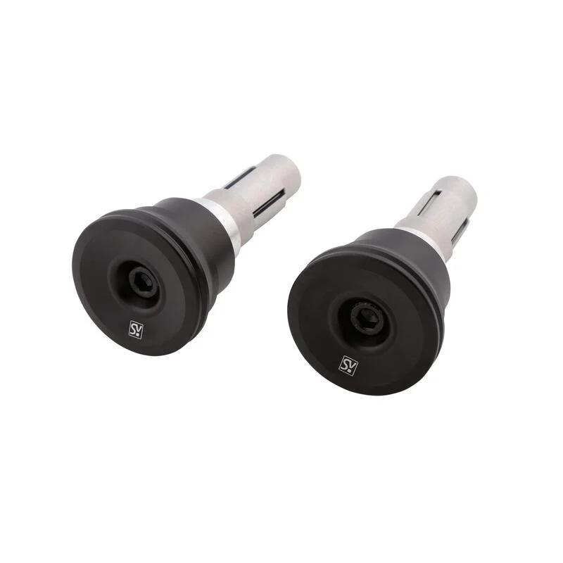 HIGHSIDER smart Circula-LS Handlebar Ends Black (Pair)