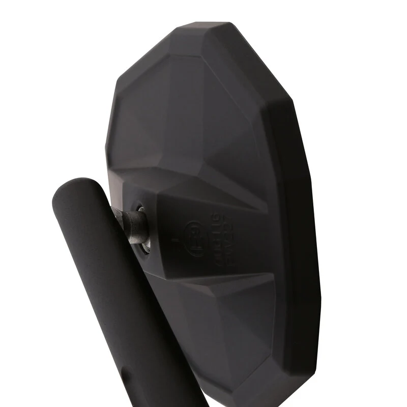 HIGHSIDER smart Handlebar Mirror Straight-XL Black (1pc)