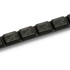BALANCEERGEWICHT ZWART VOORGESNEDEN 8 X 5G STAAL, 50 X 40G HOFMANN