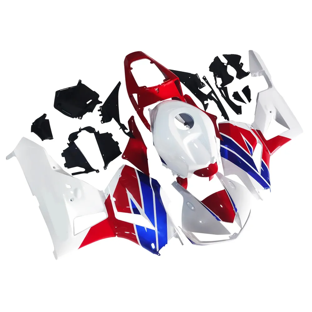 Amotopart 13-26 US-versie. & 13-23 Europese versie Honda CBR600 Kuip Rood&Bblauwe Style2 Kit