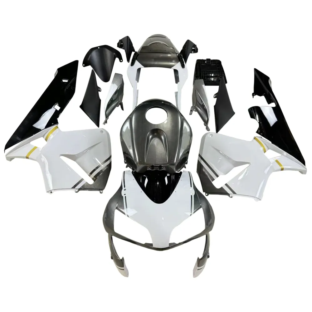 AMOTOPART 2003-2004 HONDA CBR600RR KUILING ZWART-WIT KIT