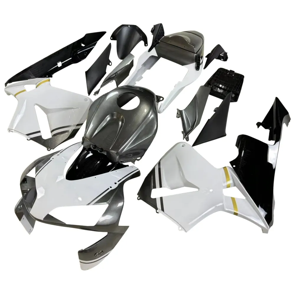 AMOTOPART 2003-2004 HONDA CBR600RR KUILING ZWART-WIT KIT