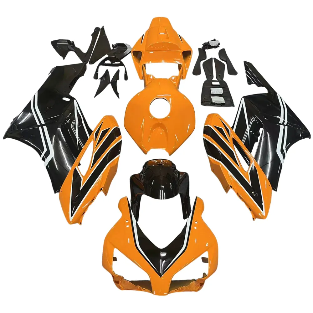 Amotopart 2004-2005 Honda CBR1000RR Yellow Black Fairing Kit