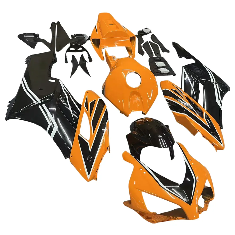 Amotopart 2004-2005 Honda CBR1000RR Yellow Black Fairing Kit