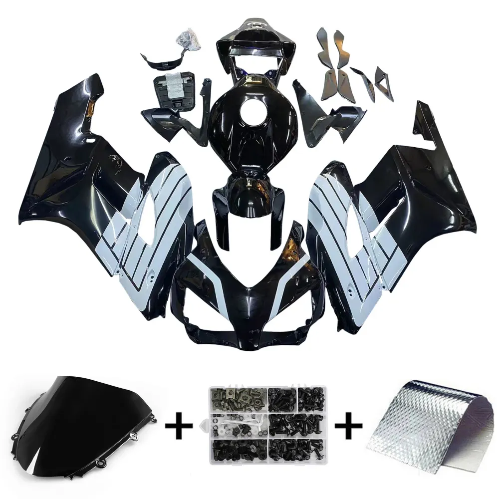 Amotopart 2004-2005 Honda CBR1000RR Zwart-wit kuipkit