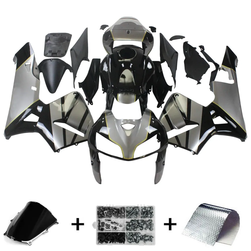 Amotopart 2005 2006 Honda Gray Black CBR600RR Kairekit