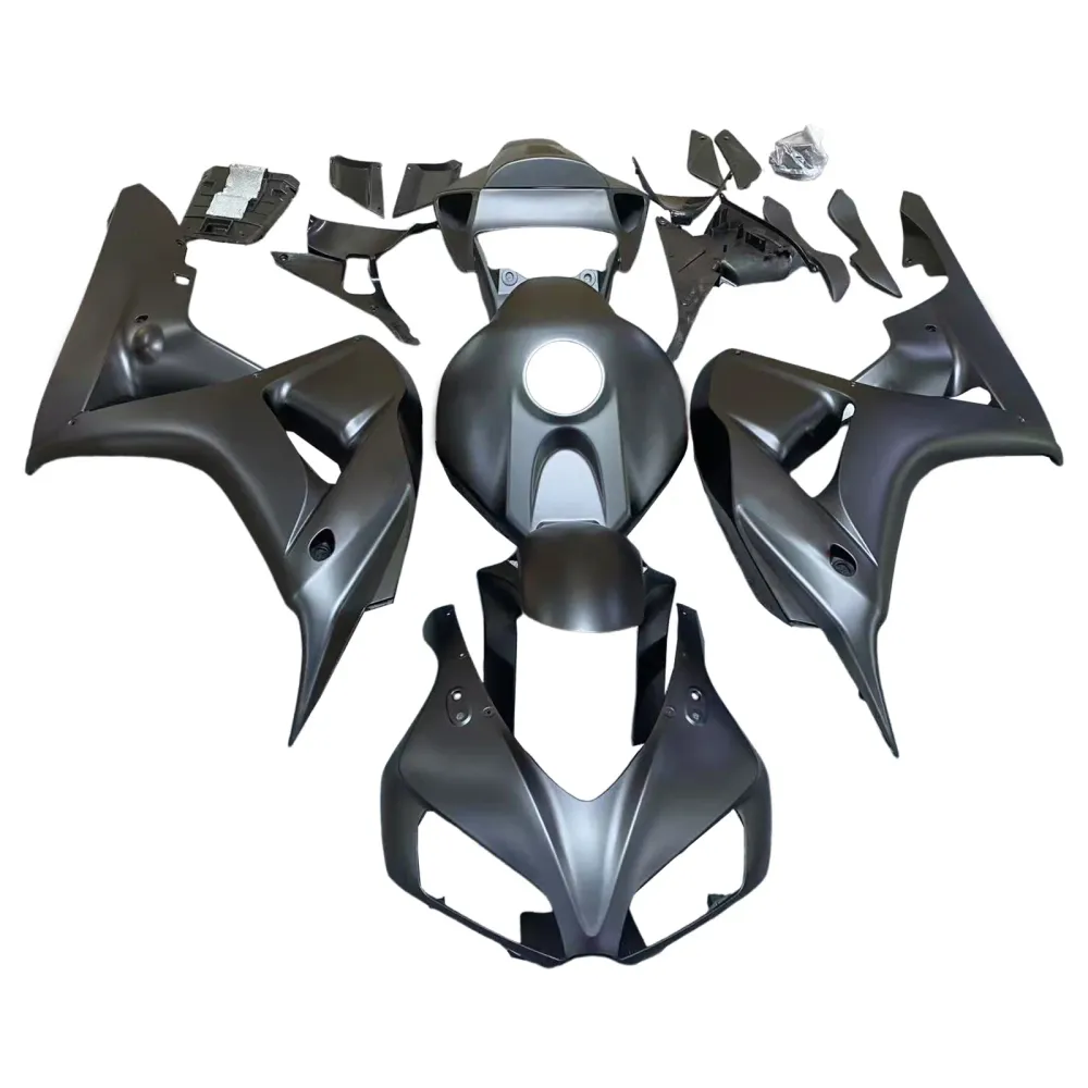 Amotopart 2006-2007 Honda CBR1000RR Black & Red met lijnbeurskit