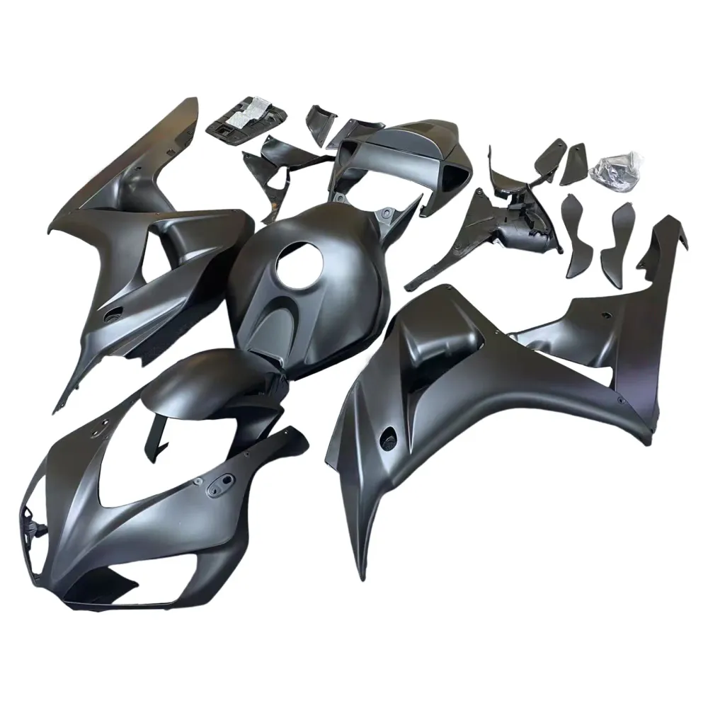 Amotopart 2006-2007 Honda CBR1000RR Black & Red met lijnbeurskit
