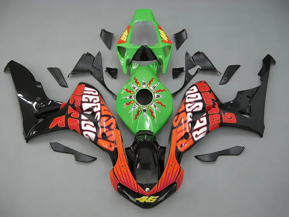Amotopart 2006-2007 Honda CBR1000RR Fairing Multi Color Kit